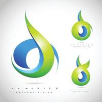 oneindige logo-vector. creatief abstract oneindig logo-ontwerp. vector