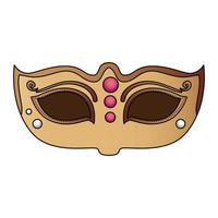 elegant masker fantasie geïsoleerd pictogram vector