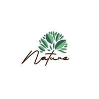 blad natuur logo en symbool voor teken milieu industrie vector