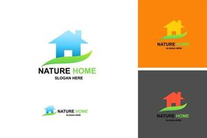 huis logo icoon vector