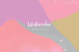 aquarel achtergrond, voor jou banner, poster, flyer en etc vector