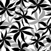 vector naadloze patroon bloemen. botanische illustratie voor behang, textiel, stof, kleding, papier, ansichtkaarten