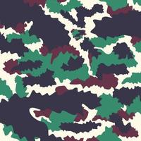 Azië Indonesië camouflage streep bos jungle bladeren patroon militaire achtergrond geschikt voor print kleding vector