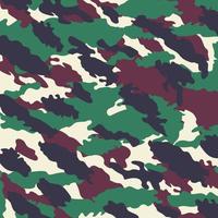 Azië Indonesië soldaat camouflage streep bos jungle bladeren patroon militaire achtergrond geschikt voor print doek en verpakking vector