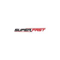 supersnel logo- of woordmerkontwerp vector