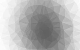 licht zilver, grijs vector abstracte veelhoekige lay-out.