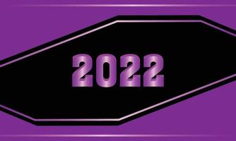 2022 achtergrond ontwerp vector sjabloon