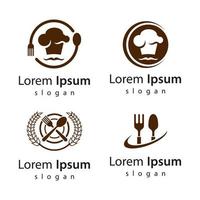 restaurant logo afbeeldingen vector