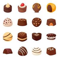 chocolade snoep concepten vector