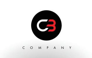 cb-logo. brief ontwerp vector. vector