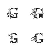 letter g logo pictogram ontwerpsjabloon elementen voor uw toepassing of bedrijfsidentiteit vector