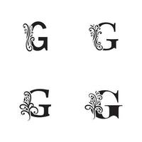 letter g logo pictogram ontwerpsjabloon elementen voor uw toepassing of bedrijfsidentiteit vector