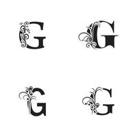 letter g logo pictogram ontwerpsjabloon elementen voor uw toepassing of bedrijfsidentiteit vector