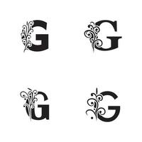 letter g logo pictogram ontwerpsjabloon elementen voor uw toepassing of bedrijfsidentiteit vector