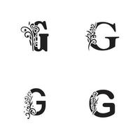 letter g logo pictogram ontwerpsjabloon elementen voor uw toepassing of bedrijfsidentiteit vector