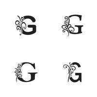 letter g logo pictogram ontwerpsjabloon elementen voor uw toepassing of bedrijfsidentiteit vector