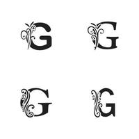 letter g logo pictogram ontwerpsjabloon elementen voor uw toepassing of bedrijfsidentiteit vector