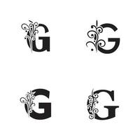 letter g logo pictogram ontwerpsjabloon elementen voor uw toepassing of bedrijfsidentiteit vector