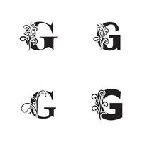 letter g logo pictogram ontwerpsjabloon elementen voor uw toepassing of bedrijfsidentiteit vector