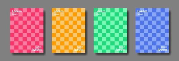 kleurrijke vierkante vorm achtergrond vectorillustratie vector