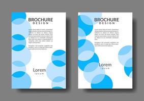 zakelijke brochure sjablonen. voor promotie en reclame vector