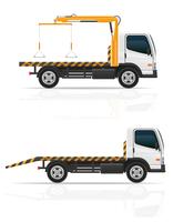 slepen vrachtwagen voor transport fouten en noodgevallen auto&#39;s vector illustratie