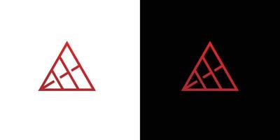 modern en uniek aaa letter initialen logo ontwerp vector