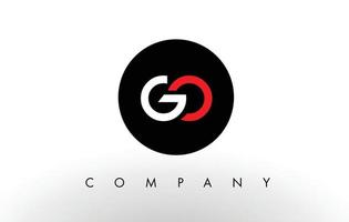 ga logo. brief ontwerp vector. vector