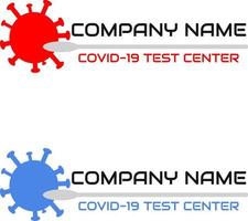 covid19 testcentrum vector