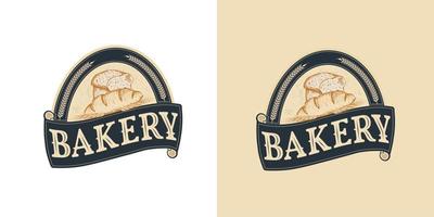 bakkerij logo ontwerp vector