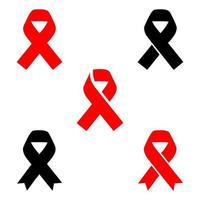 aids-pictogram, vectorafbeelding van nationale vrouwen en meisjes hiv aids awareness day goed voor vrouwen en meisjes hiv aids awareness day viering. plat ontwerp. flyer design.flat afbeelding. vector