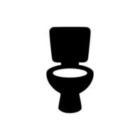 toilet vector pictogram eenvoudig ontwerp