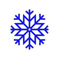 sneeuwvlok pictogram. sneeuw pictogram geïsoleerd op een witte achtergrond. symbool van de winter, bevroren, kerstmis, nieuwjaarsvakantie. vector