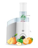 elektrische keuken juicer vectorillustratie vector