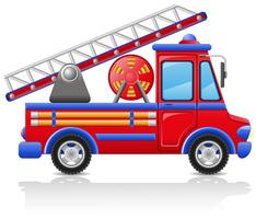 brandweerwagen vector illustratie