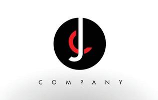 jc-logo. brief ontwerp vector. vector
