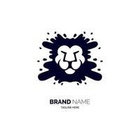 leeuw logo sjabloonontwerp voor merk of bedrijf en andere vector