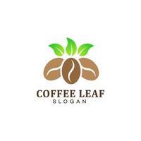 natuur koffie logo ontwerp sjabloon vector