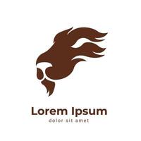 leeuw logo icoon voor uw branding en bedrijf vector