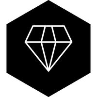 diamant pictogram ontwerp vector