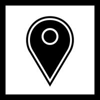 Locatie Icon Design vector