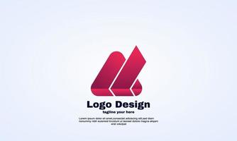 vector idee driehoek pijl logo ontwerpsjabloon