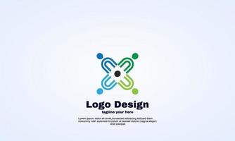 vector gemeenschap logo ontwerp sjabloon illustrator