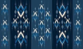 geometrische etnische oosterse ikat patroon traditioneel ontwerp voor achtergrond,tapijt,behang,kleding,inwikkeling,batik,stof,vector illustration.embroidery stijl. vector