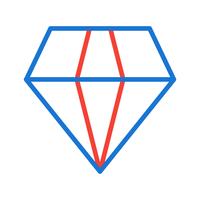 diamant pictogram ontwerp vector