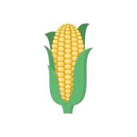maïs verse groenten vector ontwerp