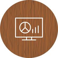 Grafieken Icon Design vector