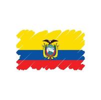 ecuador vlag vector