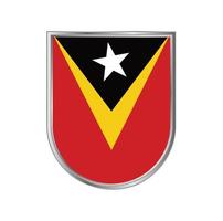 vlag van timor leste vector