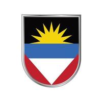 vlag van antigua en barbuda vector